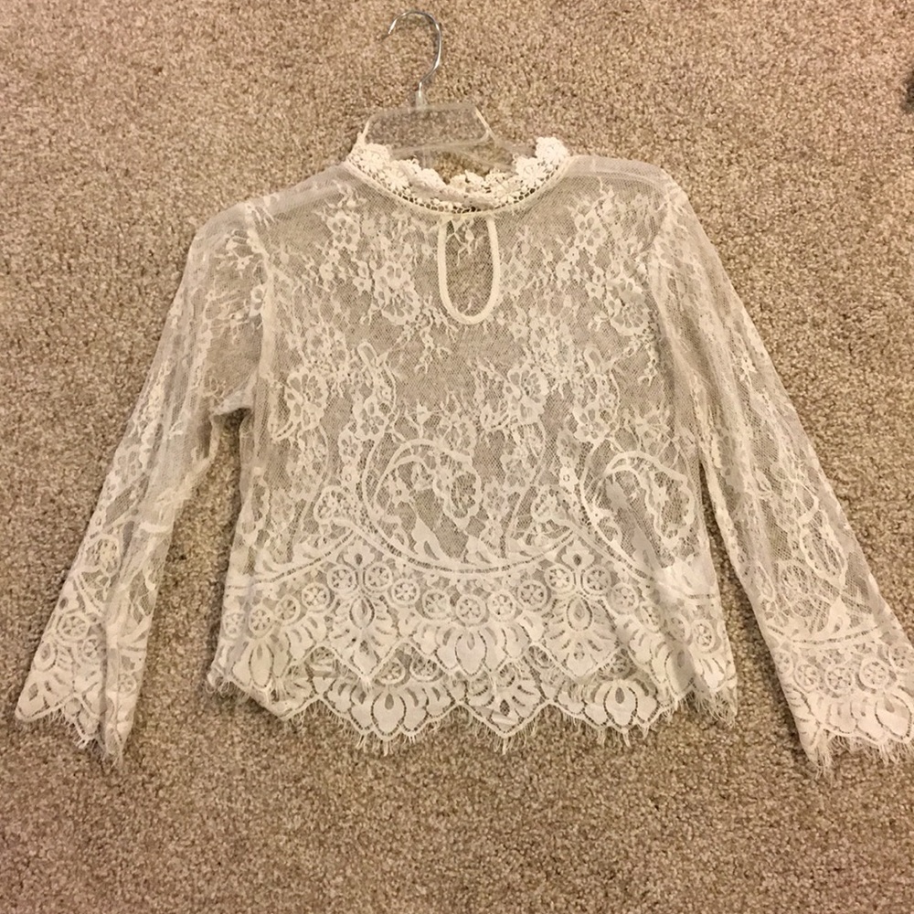 Lace Crop Top
